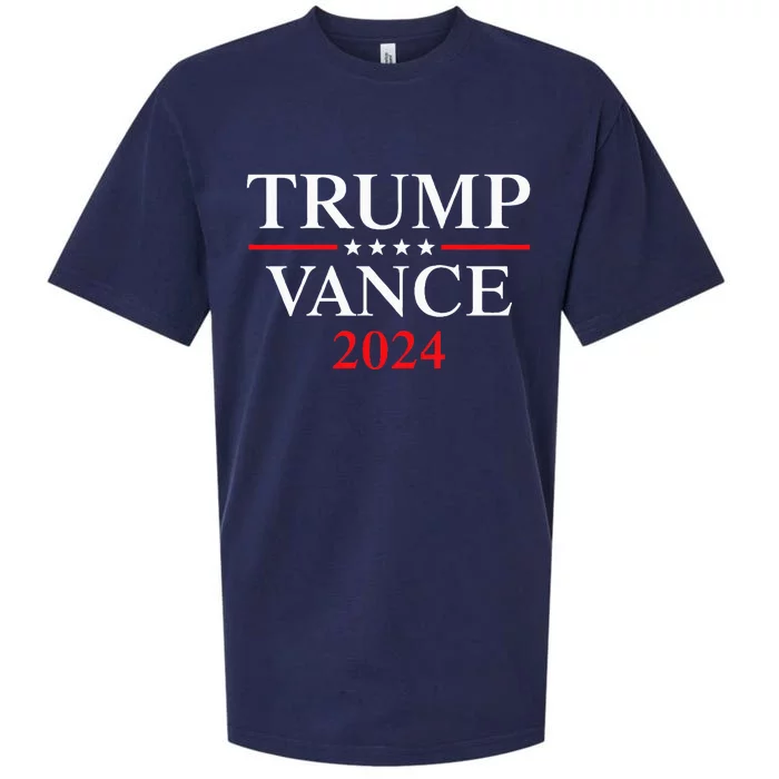 Trump Vance 2024 Sueded Cloud Jersey T-Shirt