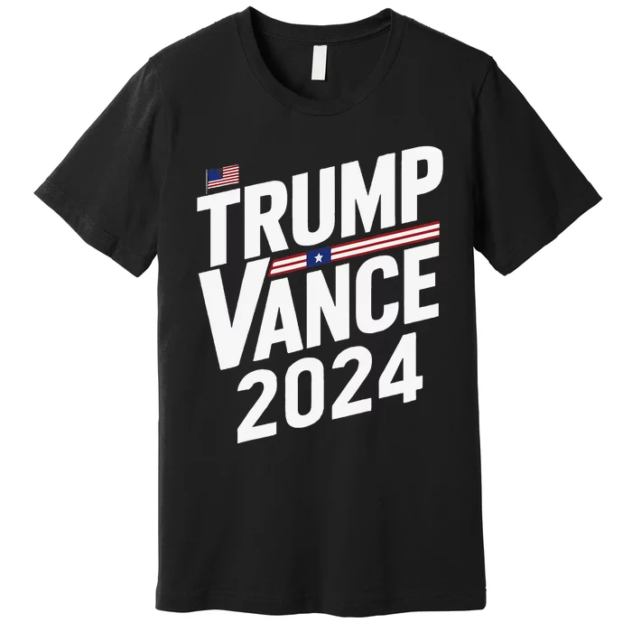 Trump Vance 2024 Election Donald Trump Jd Vance 2024 Premium T-Shirt