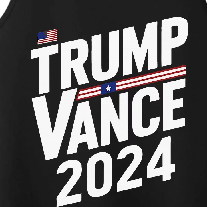 Trump Vance 2024 Election Donald Trump Jd Vance 2024 Performance Tank