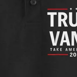 Trump Vance 2024 Vice President Bold Design Dry Zone Grid Performance Polo