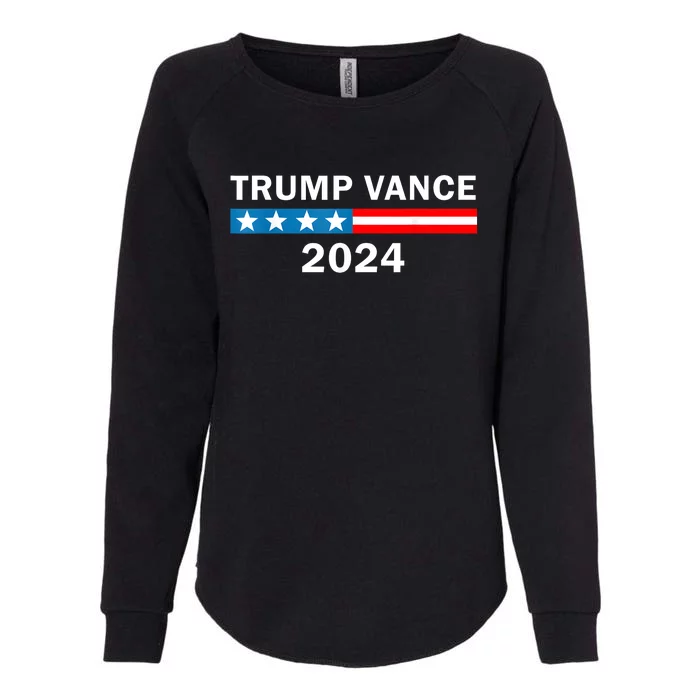 Trump Vance 2024 For President Vp Usa Republican Election Womens California Wash Sweatshirt