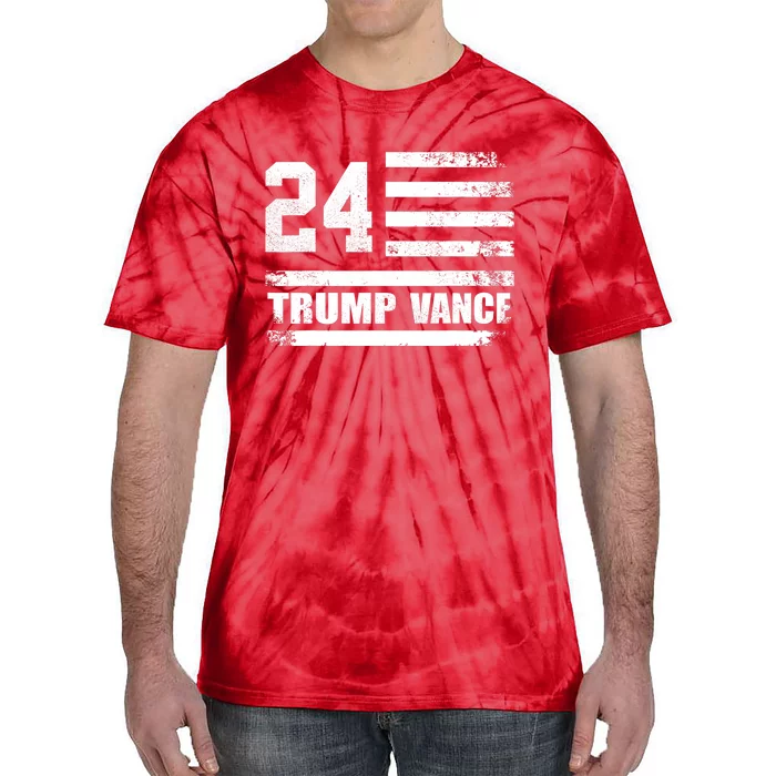 Trump Vance 2024 Donald Trump 2024 President J.D. Vance Jd Tie-Dye T-Shirt