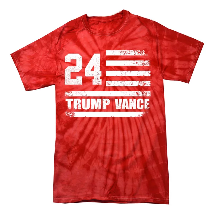 Trump Vance 2024 Donald Trump 2024 President J.D. Vance Jd Tie-Dye T-Shirt