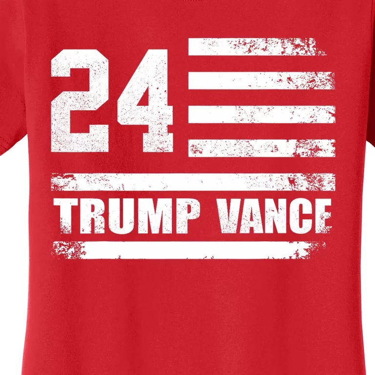 Trump Vance 2024 Donald Trump 2024 President J.D. Vance Jd Women's T-Shirt