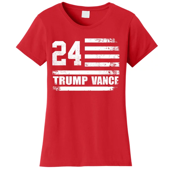 Trump Vance 2024 Donald Trump 2024 President J.D. Vance Jd Women's T-Shirt