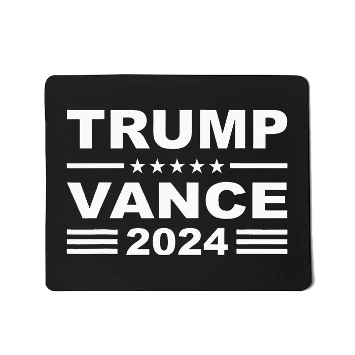 Trump Vance 2024 For President Vp Usa Election Patriotic Mousepad