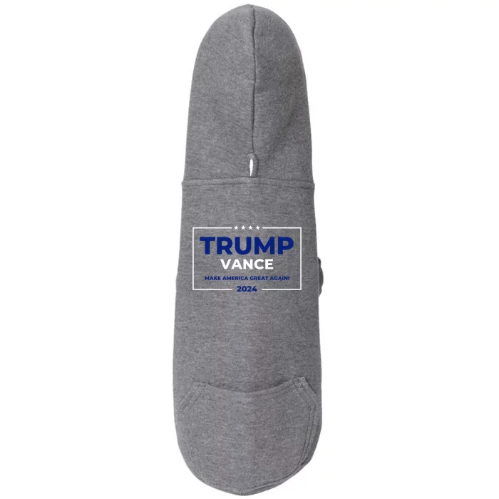 Trump Vance 2024 Make America Great Again Doggie 3-End Fleece Hoodie