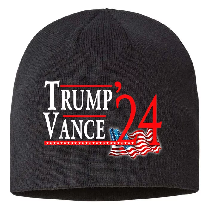 Trump Vance 2024 President Trump Supporter Re Election 8 1/2in Sustainable Knit Beanie