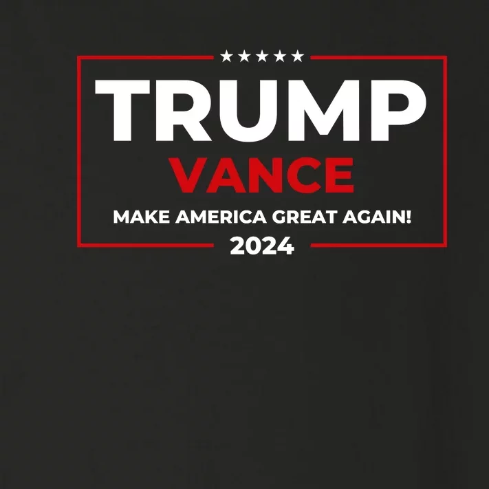 Trump Vance 2024 Make America Great Again Toddler Long Sleeve Shirt