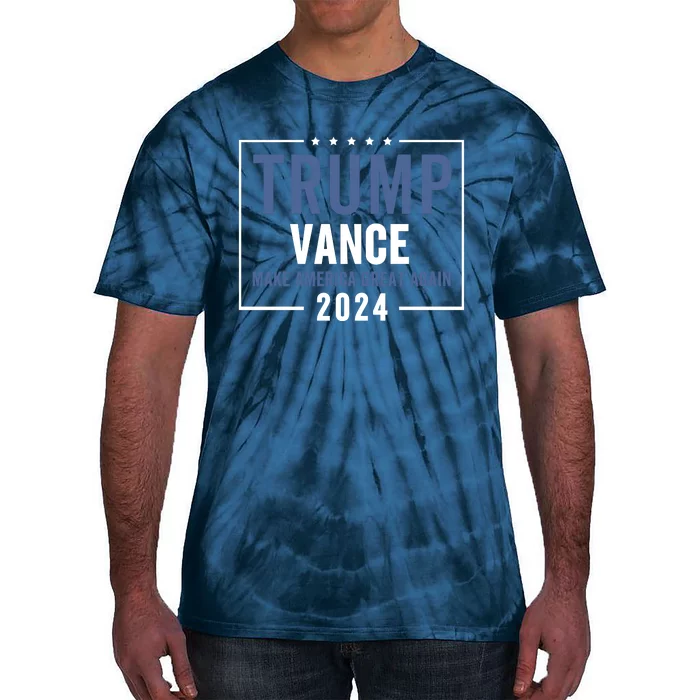 Trump Vance 2024 Election Donald Trump Jd Vance 2024 Tie-Dye T-Shirt