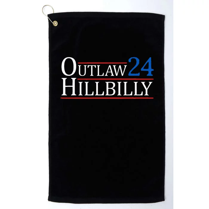 Trump Vance 24 Outlaw Hillbilly Us Flag Platinum Collection Golf Towel