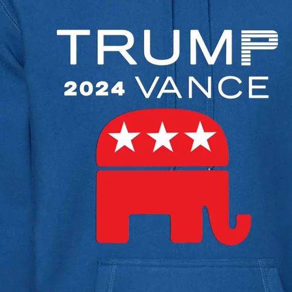 Trump Vance 2024 Presidential Election Gift Premium Hoodie