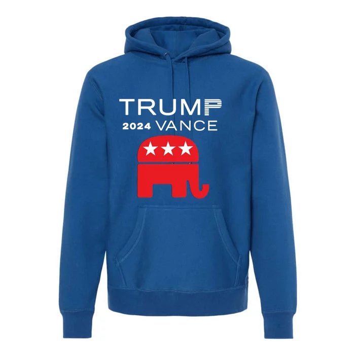 Trump Vance 2024 Presidential Election Gift Premium Hoodie