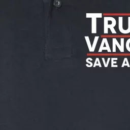 Trump Vance 2024 Save America Softstyle Adult Sport Polo