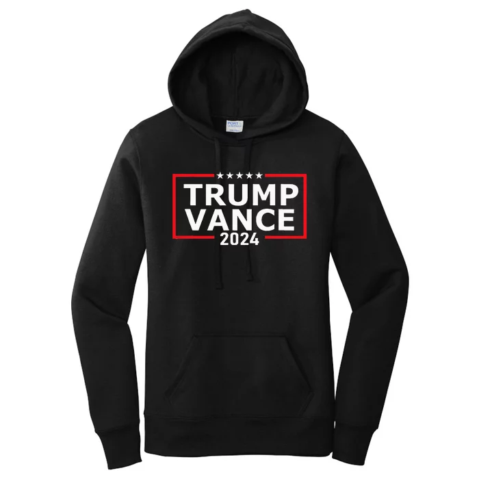 Trump Vance 2024 Election Campaign President Women's Pullover Hoodie