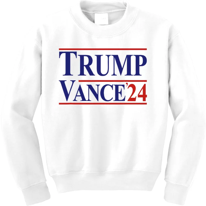 Trump Vance 24 Kids Sweatshirt