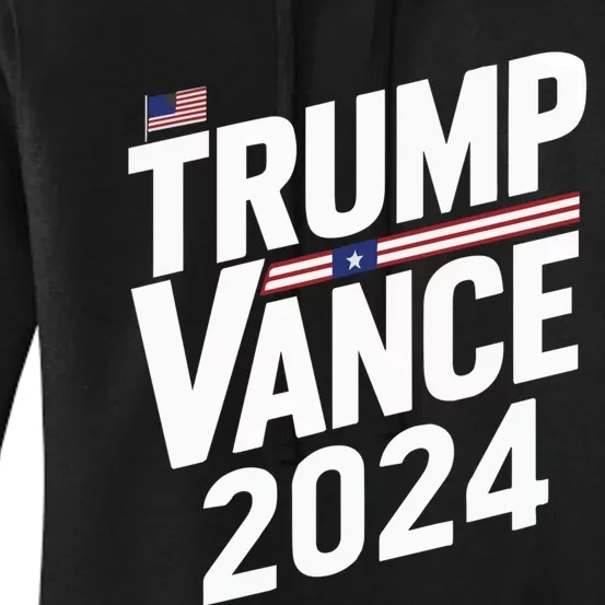 Trump Vance 2024 Election Donald Trump Jd Vance 2024 Women's Pullover Hoodie