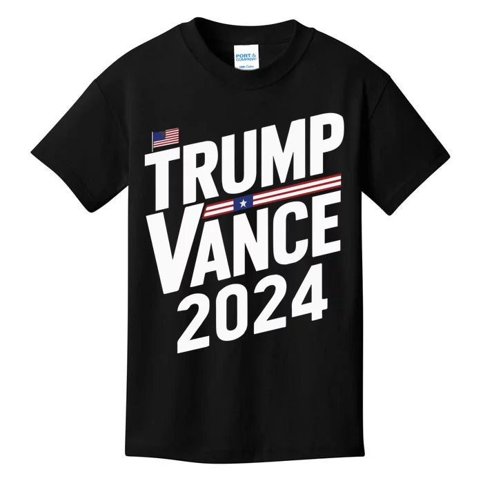 Trump Vance 2024 Election Donald Trump Jd Vance 2024 Kids T-Shirt