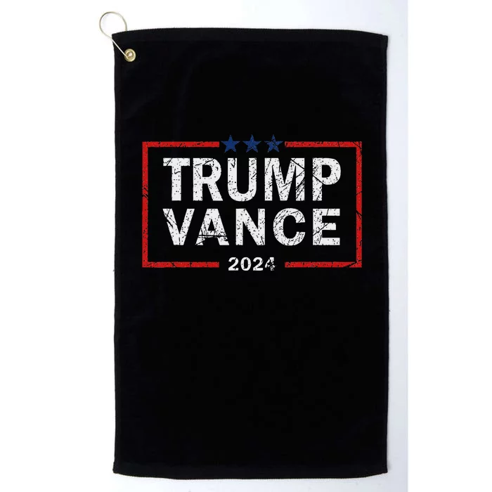 Trump Vance 2024 America Election Campaign Platinum Collection Golf Towel