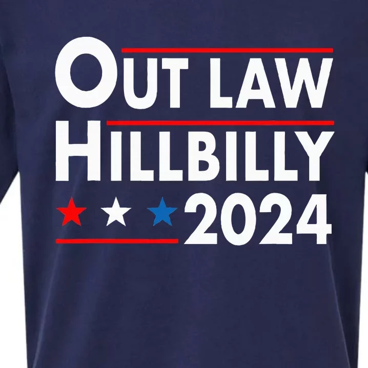 Trump Vance 2024 Outlaw Hillbilly 2024 Sueded Cloud Jersey T-Shirt