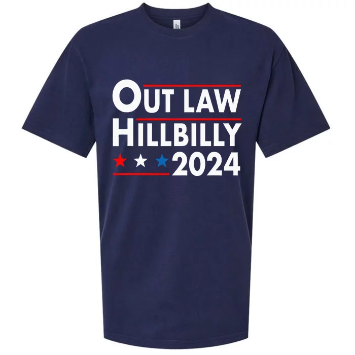 Trump Vance 2024 Outlaw Hillbilly 2024 Sueded Cloud Jersey T-Shirt