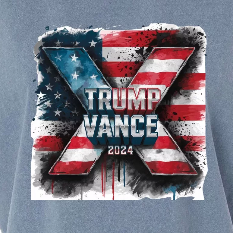 Trump Vance 2024 X Design Garment-Dyed Women's Muscle Tee