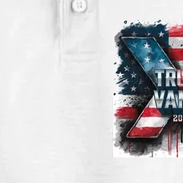 Trump Vance 2024 X Design Dry Zone Grid Performance Polo