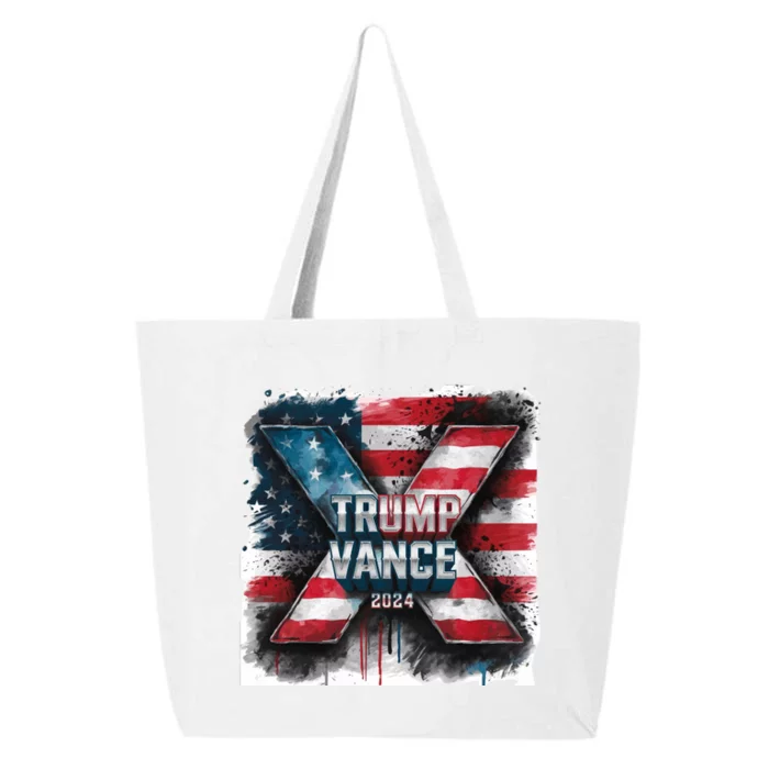 Trump Vance 2024 X Design 25L Jumbo Tote