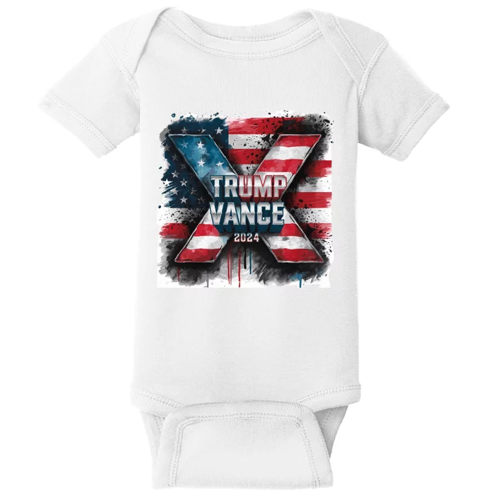 Trump Vance 2024 X Design Baby Bodysuit