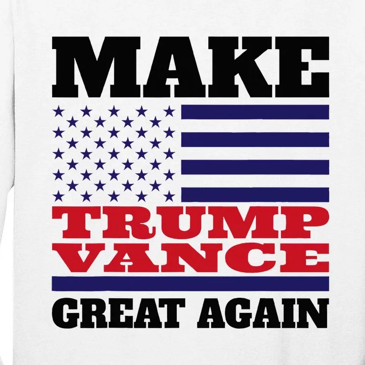 Trump Vance 2024 Tall Long Sleeve T-Shirt