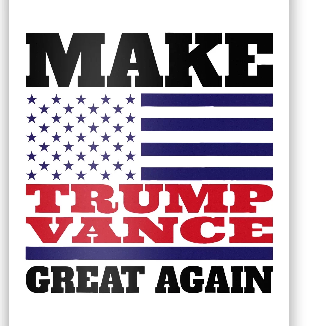 Trump Vance 2024 Poster