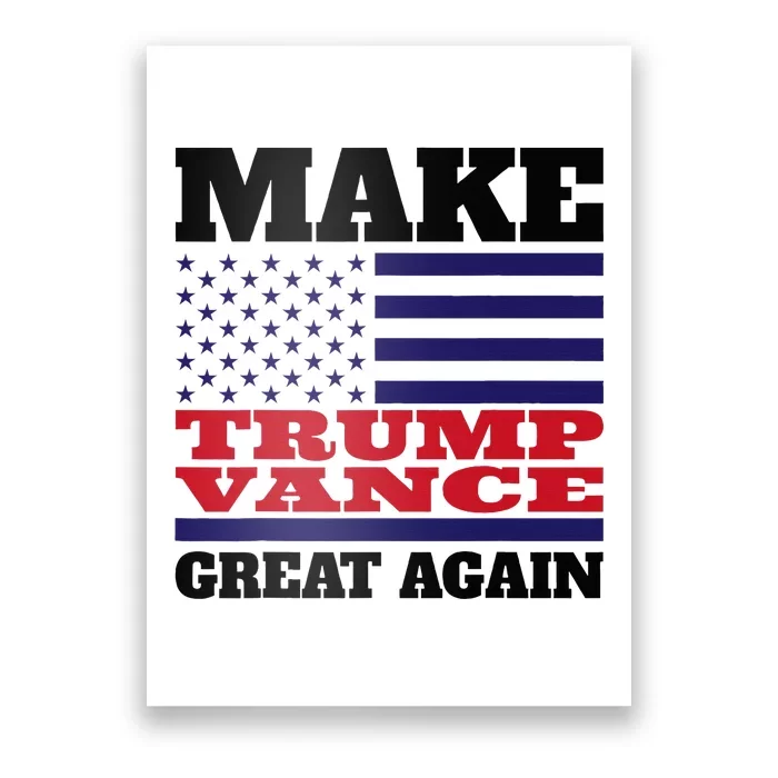 Trump Vance 2024 Poster