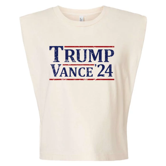 Trump Vance 24 Vintage 2024 Garment-Dyed Women's Muscle Tee