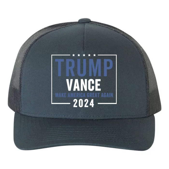 Trump Vance 2024 Election Donald Trump Jd Vance 2024 Yupoong Adult 5-Panel Trucker Hat