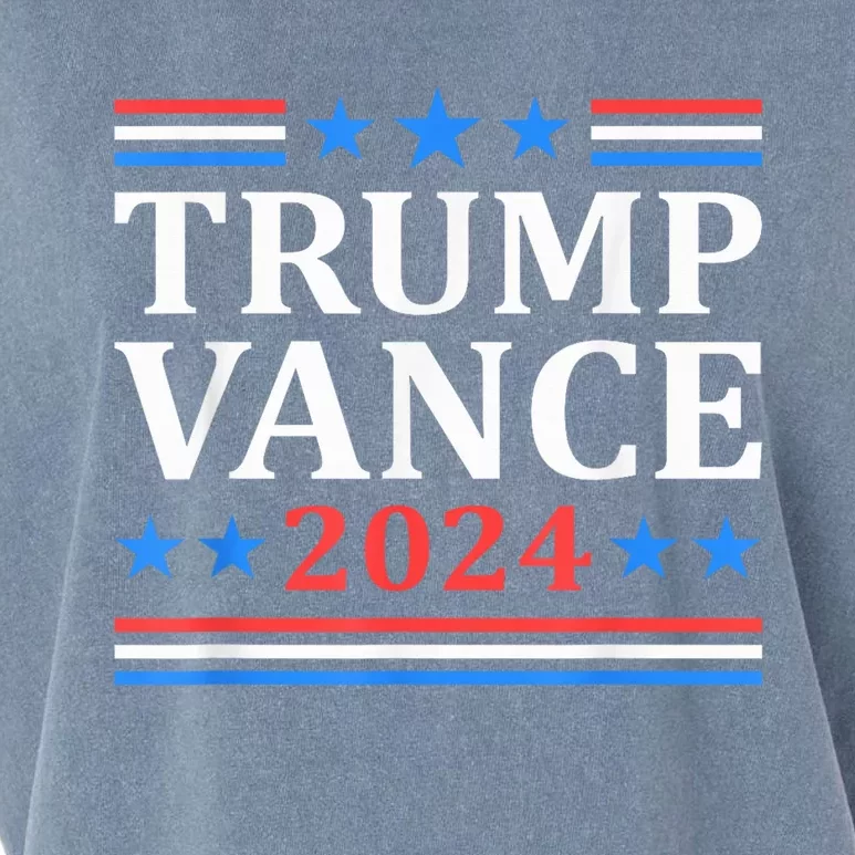 Trump Vance 2024 For President Vp Usa Election Patriotic Rally Pa Garment-Dyed Women's Muscle Tee