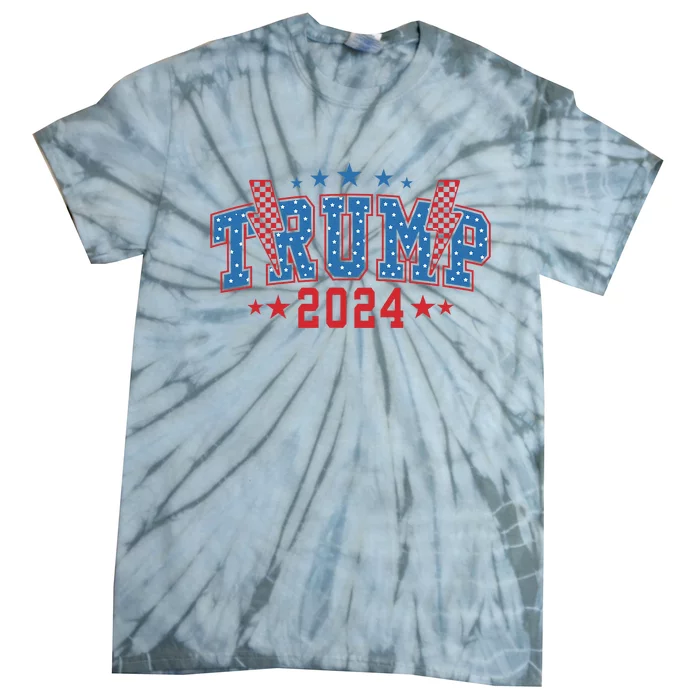 Trump Vance 2024 President Usa Presidential Election Tie-Dye T-Shirt