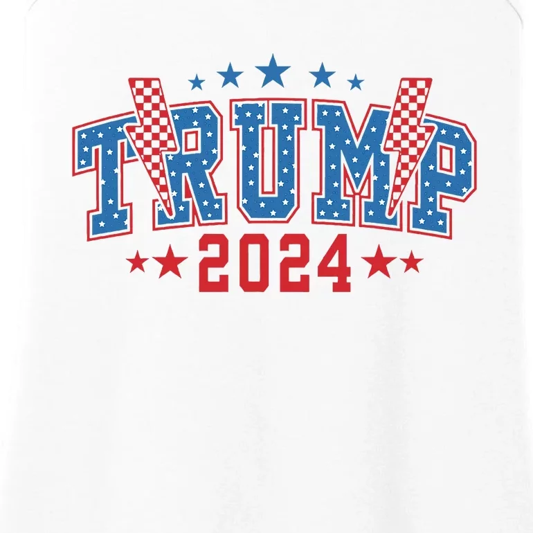 Trump Vance 2024 President Usa Presidential Election Ladies Essential Tank