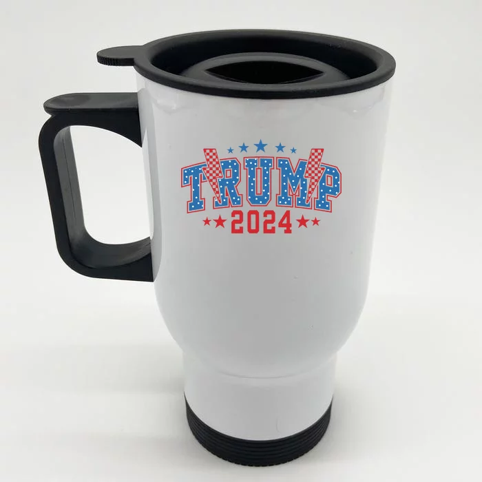 Trump Vance 2024 President Usa Presidential Election Front & Back Stainless Steel Travel Mug