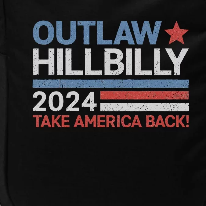 Trump Vance 2024 Donald Trump J.D. Vance Outlaw Hillbilly Impact Tech Backpack