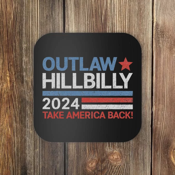 Trump Vance 2024 Donald Trump J.D. Vance Outlaw Hillbilly Coaster