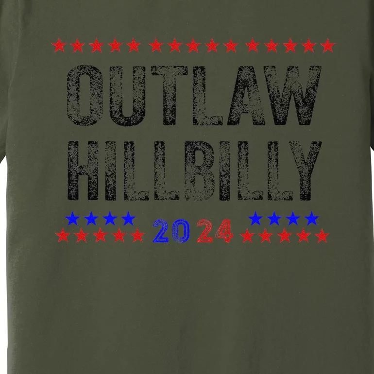 Trump Vance 2024 45 47 For President Outlaw Hillbilly 2024 Premium T-Shirt