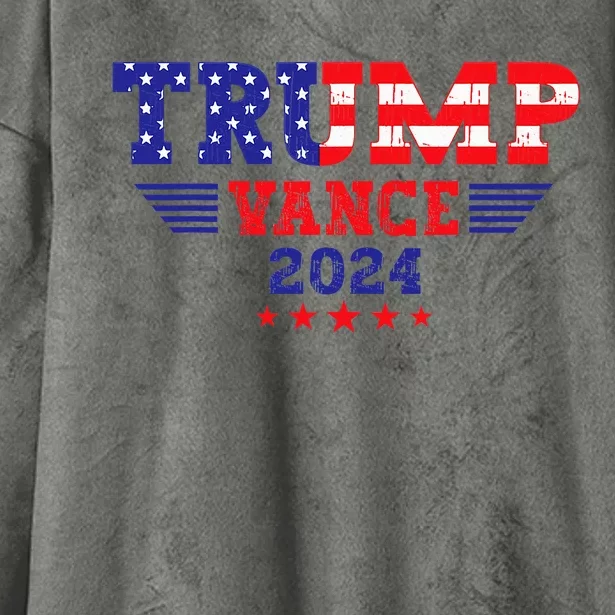 Trump Vance 2024 Vice President Vp Trump 2024 Election Hooded Wearable Blanket