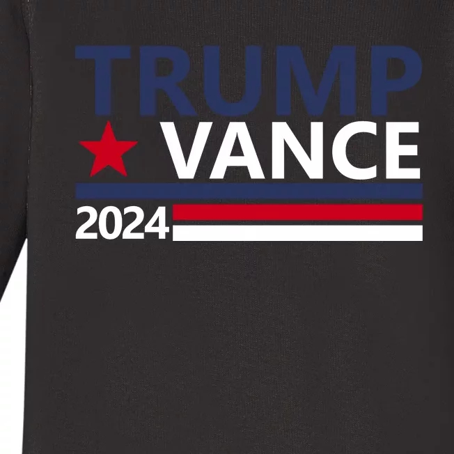 Trump Vance 2024 Baby Long Sleeve Bodysuit