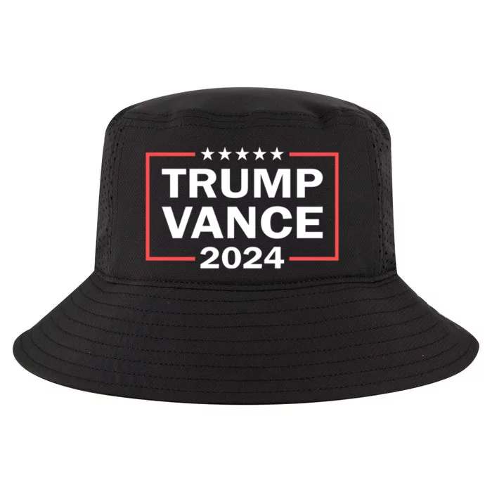 Trump Vance 2024 For President Vp Usa Election Patriotic Cool Comfort Performance Bucket Hat