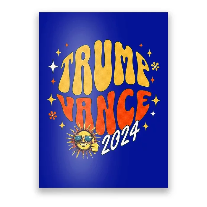 Trump Vance 2024 Take America Back Fight For America Poster