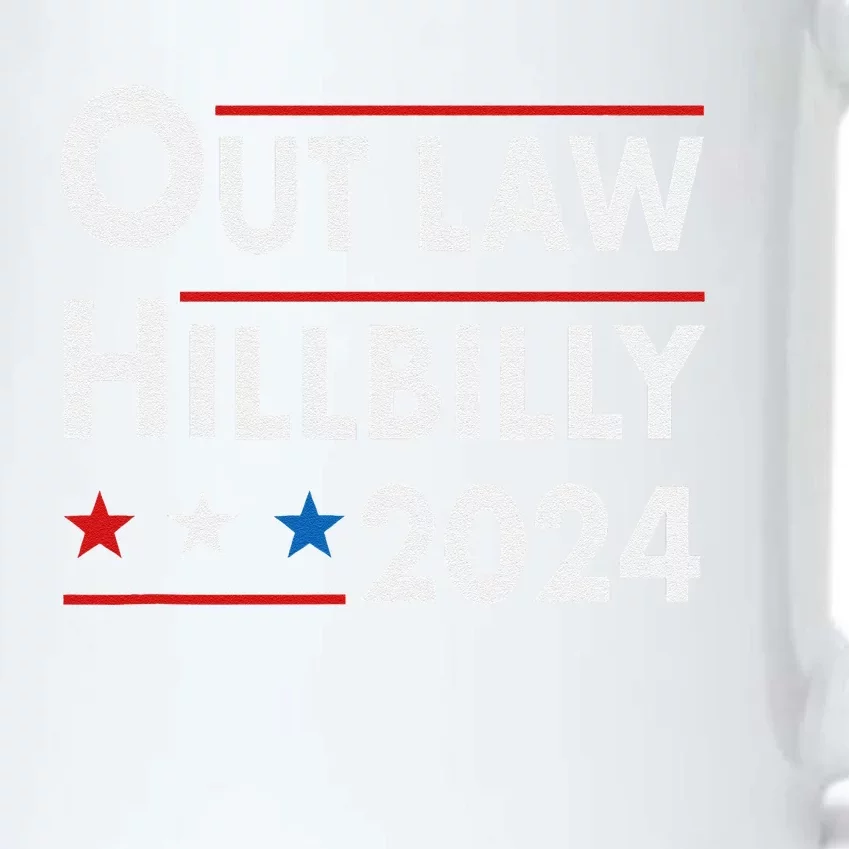 Trump Vance 2024 Outlaw Hillbilly Black Color Changing Mug