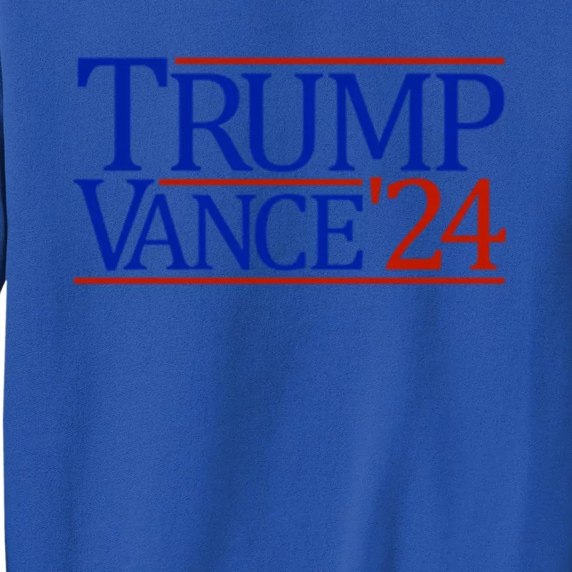 Trump Vance 24 President Trump 2024 Trump Vance Gift Tall Sweatshirt