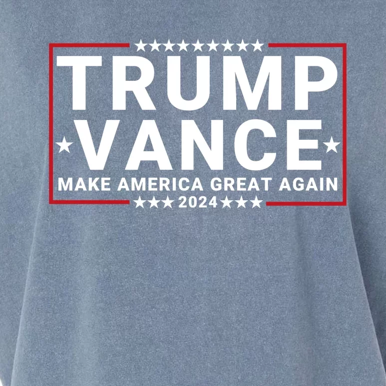 Trump Vance 2024 Republican Vp Presidential Election Garment-Dyed Women's Muscle Tee