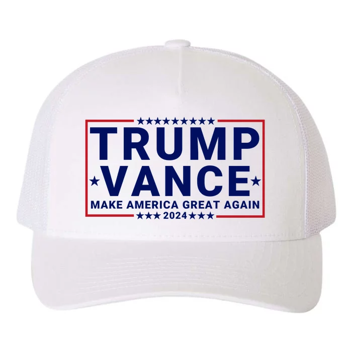 Trump Vance 2024 Republican Vp Presidential Election Yupoong Adult 5-Panel Trucker Hat