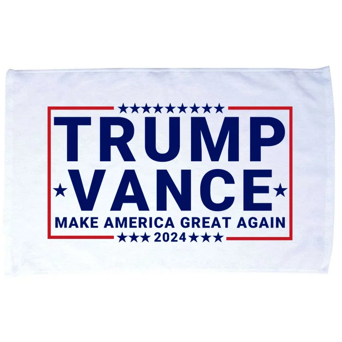 Trump Vance 2024 Republican Vp Presidential Election Microfiber Hand Towel